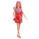 Кукла Barbie Party Unboxed серии Бьюти-вечеринка в розово-красных тонах (JFY68)