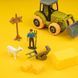 Игровой набор OTAMANKO Веселый хутор (трактор, грузовик, прицеп, фермер, лошадь, овечка) разноцветный, 8827, Різнобарвний