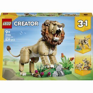 Конструктор Lego Дикие животные: Величественный лев Creator (31386)