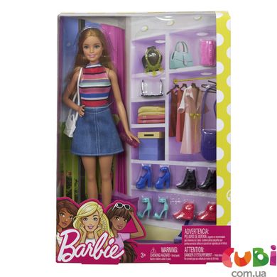 Лялька Barbie "Модна колекція взуття" (FVJ42)