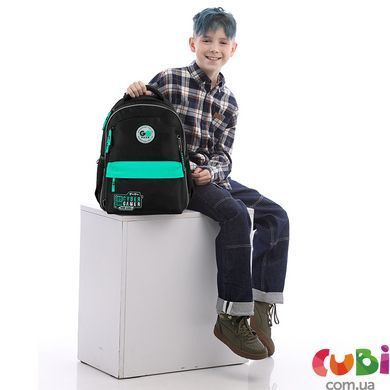 Рюкзак GoPack Education 182M New Level, Чорний