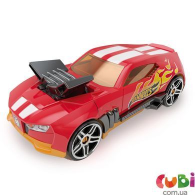 Гоночный автомобиль-гараж 2 в 1 (красный) Hot Wheels (HWCC15R)