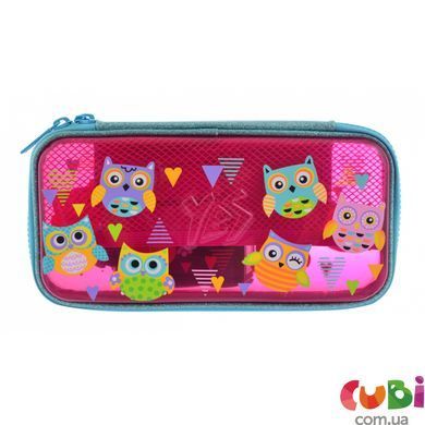 Пенал твердий пластиковий YES 3D Funny Owls (532322)