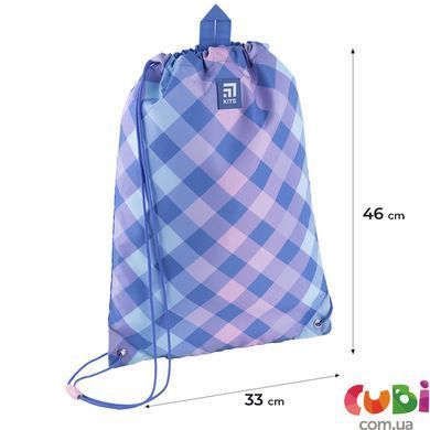 Сумка для взуття Kite 600M Purple Chequer