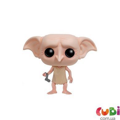 Игровая фигурка FUNKO POP! серии "Гарри Поттер" - ДОББИ С НОСКОМ, комбинированый