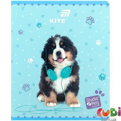 Зошит шкільний Kite Studio Pets (SP26-238), 24 аркуші, клітинка