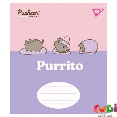 767616 А5 18 лін. Yes Pusheen The Cat, зошит учнівський шкільний