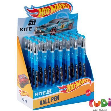Ручка шариковая Kite How Wheels (HW26-032), синяя