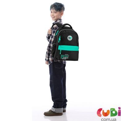 Рюкзак GoPack Education 182M New Level, Чорний