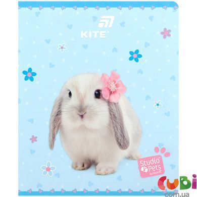 Зошит шкільний Kite Studio Pets (SP26-238), 24 аркуші, клітинка