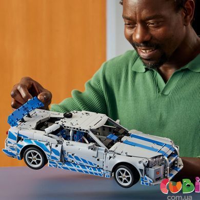 Конструктор Lego Technic Двойной форсаж Автомобиль Nissan Skyline GT-R (R34) (42210), комбинированый