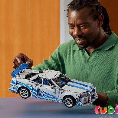 Конструктор Lego Technic Двойной форсаж Автомобиль Nissan Skyline GT-R (R34) (42210), комбинированый