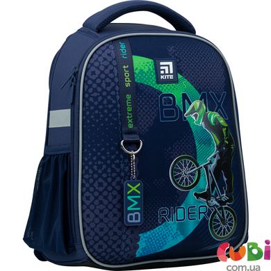 Рюкзак школьный каркасный Kite Education BMX K22-555S-10, Синій