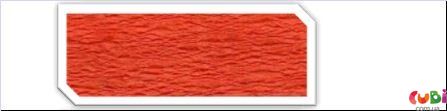 Гофрований папір Interdruk №26 Світло-бронзовий 200х50 см (219770), Червоний