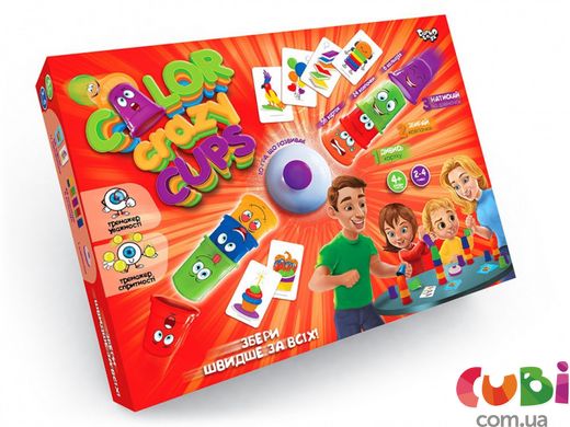 Настільна розважальна гра DANKO TOYS Color Crazy Cups (CCC-01-01U)