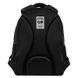 Рюкзак GoPack Education 182M New Level, Чорний