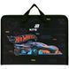 Папка-портфель на блискавці Kite Hot Wheels (HW26-202), 1 відділення, A4