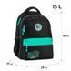 Рюкзак GoPack Education 182M New Level, Чорний