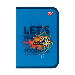 Папка для зошитів Yes пластикова на блискавці В5 Football