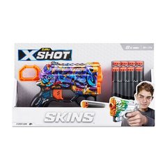 Быстрострельный бластер X-SHOT Skins Menace Spray Tag (8 патронов), 36515D