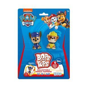 Набір колекційних фігурок-топерів SAMBRO серії "Bop n Tops" &ndash; ЩЕНЯЧИЙ ПАТРУЛЬ (3 фігурки, в асорт.), комбінований
