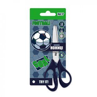 Ножницы Yes "Football" 13см (480485)