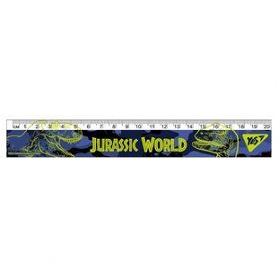 Линейка YES 20см "Jurassic World" (370583)