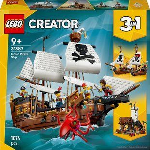 Конструктор Lego Культовый пиратский корабль Creator (31387)