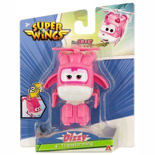 Игровая фигурка-трансформер Super Wings Transforming Диззи (Dizzy), 10см (EU780622)