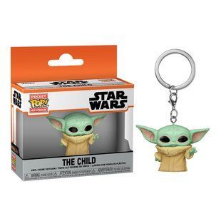 Ігрова фігурка на кліпсі FUNKO POP! серії "Мандалорець" - МАЛЮК ҐРОГУ (53043), комбінований