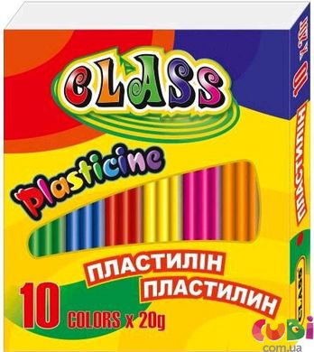 Пластилін CLASS 10 кольорів (7623)