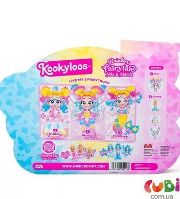 Ігровий набір з лялькою KOOKYLOOS серії "Fairytale" - РЕЙНБОУ