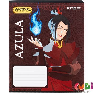 Тетрадь школьная Kite Avatar AV24-236, 18 листов, клетка, принт