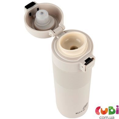 Термос Kite с термодатчиком 450 мл, бежевый (K25-1227-1)