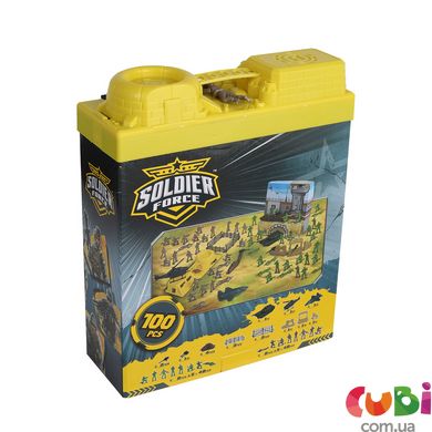 Chap Mei Ігровий набір "Солдати" Bucket Playset (100 Pieces)/Кейс (100 ел.), 545032