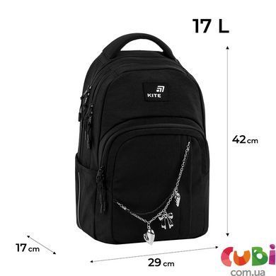 Рюкзак Kite Education teens 2578M Black&Charm (k26-2578m-1)