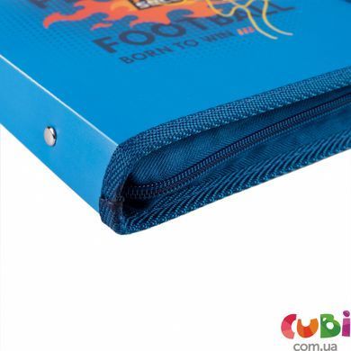 Папка для зошитів Yes пластикова на блискавці В5 "Football" (492205)