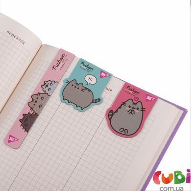 Закладки магнитные Yes "Pusheen", 3 шт (708350)