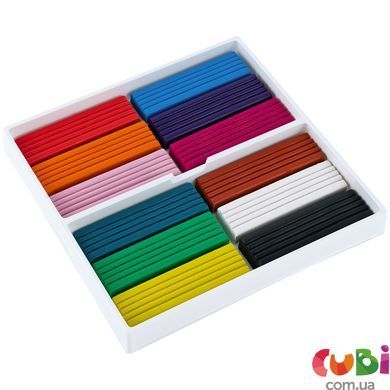 Пластилін, 12 кольорів, 240 г. Kite Classic (K-1086)