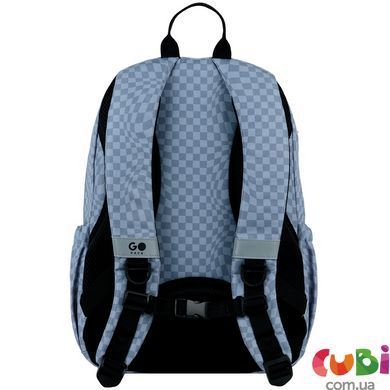 Рюкзак шкільний GoPack Education Pixel Mood GO26-120M-2, сірий, принт