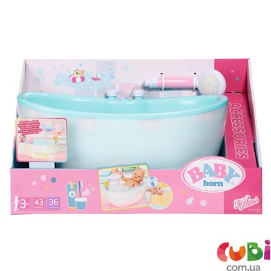 Автоматическая ванночка для куклы BABY BORN – ЛЕГКОЕ КУПАНИЕ (свет, звук)