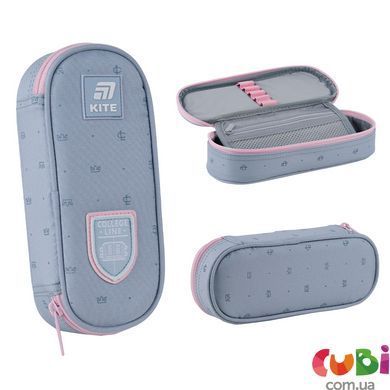 Пенал Kite College Line для дівчаток K25-599-3, комбінований