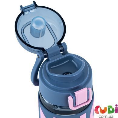Бутылочка для воды Kite, 550 мл, серо-розовая (K25-1232-2)