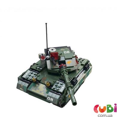 Машина-конструктор на дистанційному керуванні Бойовий танк, EU389048