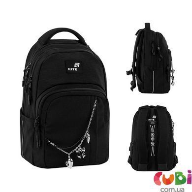 Рюкзак Kite Education teens 2578M Black&Charm (k26-2578m-1)