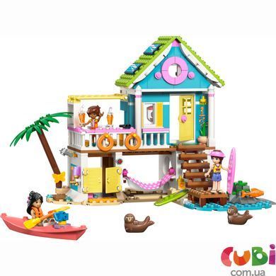 Конструткор Lego Friends Пляжный домик с морскими котиками (42699)