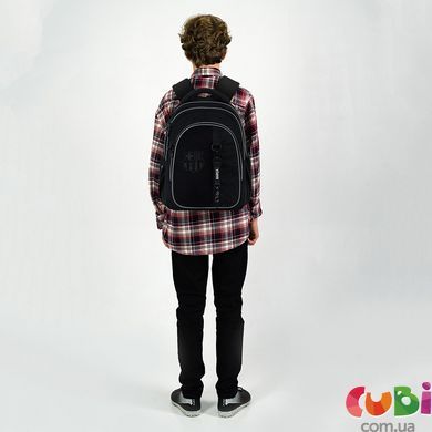 Рюкзак Kite Education teens 8001L BC (BC26-8001L), Чорний