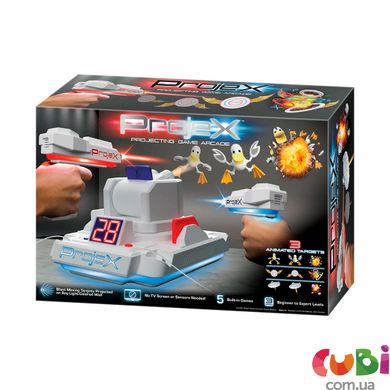 52608 Игровой набор для лазерных боев - ПРОЕКТОР LASER X ANIMATED (2 игр. бластера, 3 слайда-цели)