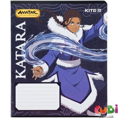 Тетрадь школьная Kite Avatar AV24-236, 18 листов, клетка, принт