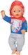 Набор одежды для куклы Baby Born Трендовый спортивный костюм синий (826980-2)
